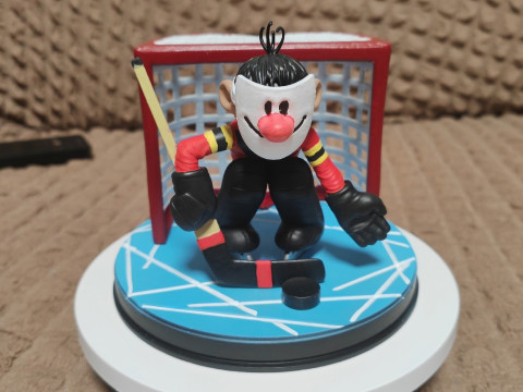GOALKEEPER FOR 3D PRINT STL ASSEMBLE SEVERAL OPTIONS 3D Print Model