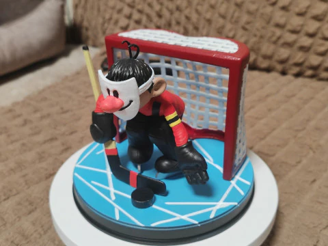 GOALKEEPER FOR 3D PRINT STL ASSEMBLE SEVERAL OPTIONS 3D Print Model