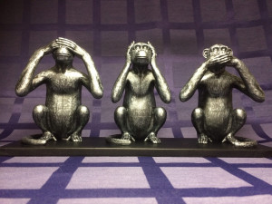 CANT SEE DONT HEAR DONT TALK STL 3D PRINTING Modelo de Impressão 3D