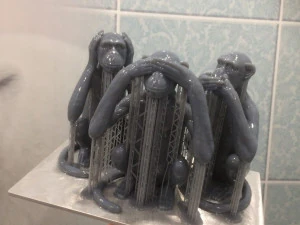 CANT SEE DONT HEAR DONT TALK STL 3D PRINTING 3D Print Model