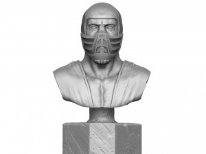 SUB-ZERO 1995 BUST FOR 3D PRINT STL 3D प्रिंट मॉडल