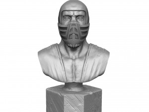 SUB-ZERO 1995 BUST FOR 3D PRINT STL 3D प्रिंट मॉडल