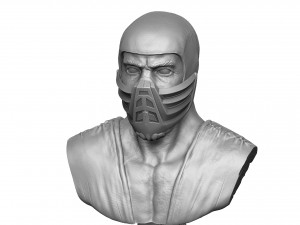 SUB-ZERO 1995 BUST FOR 3D PRINT STL 3D प्रिंट मॉडल