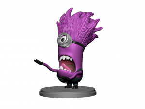 PURPLE MUTATED MINION FOR 3D PRINTING STL 3D प्रिंट मॉडल