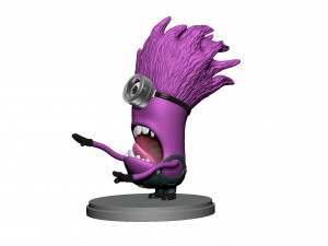 PURPLE MUTATED MINION FOR 3D PRINTING STL 3D प्रिंट मॉडल