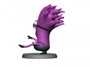 PURPLE MUTATED MINION FOR 3D PRINTING STL 3D प्रिंट मॉडल