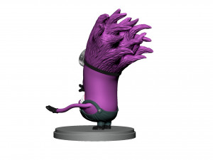 PURPLE MUTATED MINION FOR 3D PRINTING STL 3D प्रिंट मॉडल