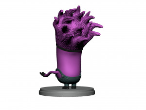 PURPLE MUTATED MINION FOR 3D PRINTING STL 3D प्रिंट मॉडल