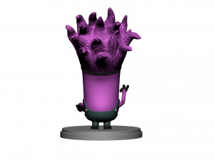 PURPLE MUTATED MINION FOR 3D PRINTING STL 3D प्रिंट मॉडल