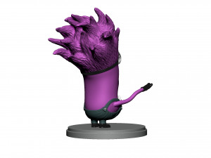 PURPLE MUTATED MINION FOR 3D PRINTING STL 3D प्रिंट मॉडल