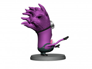 PURPLE MUTATED MINION FOR 3D PRINTING STL 3D प्रिंट मॉडल