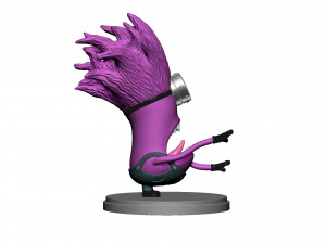 PURPLE MUTATED MINION FOR 3D PRINTING STL 3D प्रिंट मॉडल