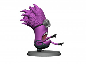 PURPLE MUTATED MINION FOR 3D PRINTING STL 3D प्रिंट मॉडल