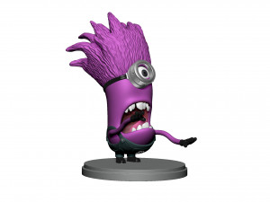 PURPLE MUTATED MINION FOR 3D PRINTING STL 3D प्रिंट मॉडल