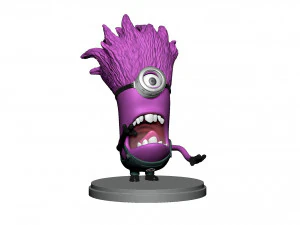 PURPLE MUTATED MINION FOR 3D PRINTING STL 3D Print Model