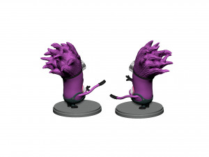 PURPLE MUTATED MINION FOR 3D PRINTING STL 3D प्रिंट मॉडल
