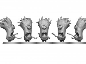 PURPLE MUTATED MINION FOR 3D PRINTING STL 3D प्रिंट मॉडल