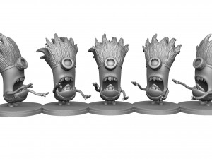 PURPLE MUTATED MINION FOR 3D PRINTING STL 3D प्रिंट मॉडल