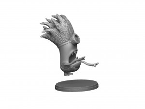 PURPLE MUTATED MINION FOR 3D PRINTING STL 3D प्रिंट मॉडल