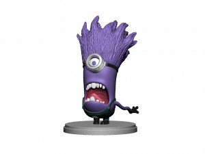 PURPLE MUTATED MINION FOR 3D PRINTING STL 3D-printmodel