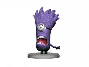 PURPLE MUTATED MINION FOR 3D PRINTING STL 3D Print Model