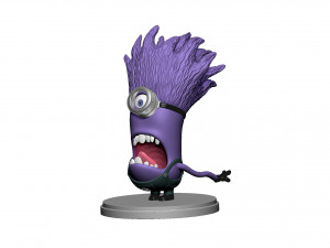 PURPLE MUTATED MINION FOR 3D PRINTING STL 3D-printmodel