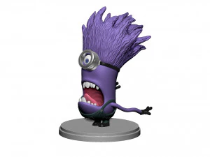 PURPLE MUTATED MINION FOR 3D PRINTING STL 3D Print Model