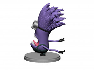 PURPLE MUTATED MINION FOR 3D PRINTING STL 3D-printmodel