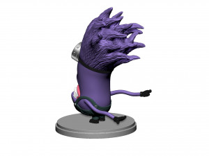 PURPLE MUTATED MINION FOR 3D PRINTING STL 3D-printmodel
