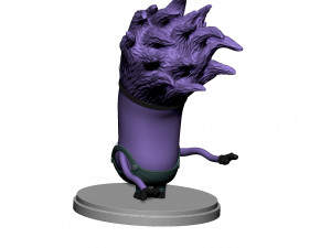 PURPLE MUTATED MINION FOR 3D PRINTING STL 3D-printmodel