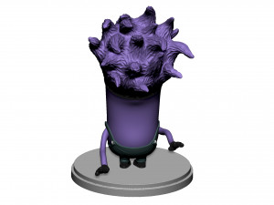 PURPLE MUTATED MINION FOR 3D PRINTING STL 3D-printmodel