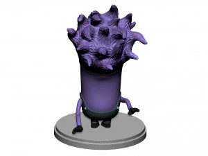 PURPLE MUTATED MINION FOR 3D PRINTING STL 3D Print Model