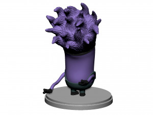 PURPLE MUTATED MINION FOR 3D PRINTING STL 3D-printmodel