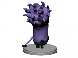 PURPLE MUTATED MINION FOR 3D PRINTING STL 3D Print Model