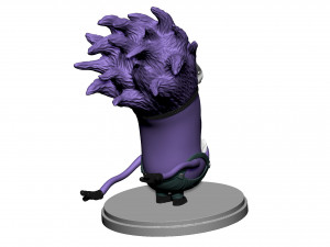 PURPLE MUTATED MINION FOR 3D PRINTING STL 3D-printmodel