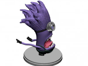 PURPLE MUTATED MINION FOR 3D PRINTING STL 3D Print Model