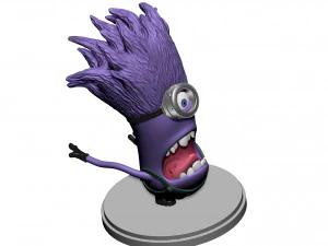 PURPLE MUTATED MINION FOR 3D PRINTING STL 3D Print Model