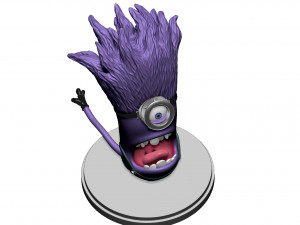 PURPLE MUTATED MINION FOR 3D PRINTING STL 3D-printmodel