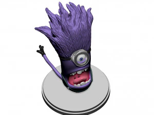 PURPLE MUTATED MINION FOR 3D PRINTING STL 3D Print Model
