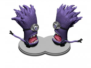PURPLE MUTATED MINION FOR 3D PRINTING STL 3D Print Model