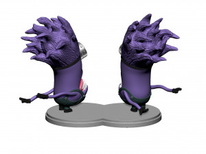 PURPLE MUTATED MINION FOR 3D PRINTING STL 3D-printmodel