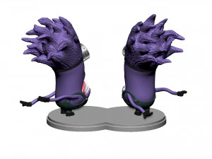 PURPLE MUTATED MINION FOR 3D PRINTING STL 3D Print Model