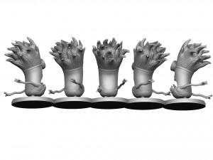 PURPLE MUTATED MINION FOR 3D PRINTING STL 3D-printmodel