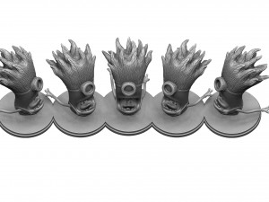 PURPLE MUTATED MINION FOR 3D PRINTING STL 3D-printmodel