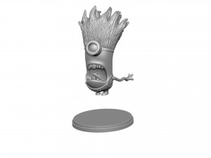 PURPLE MUTATED MINION FOR 3D PRINTING STL 3D-printmodel