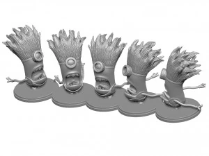 PURPLE MUTATED MINION FOR 3D PRINTING STL 3D Print Model