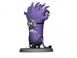 PURPLE MUTATED MINION FOR 3D PRINTING STL 3D Print Model