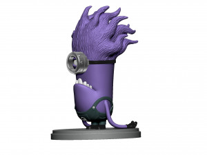 PURPLE MUTATED MINION FOR 3D PRINTING STL 3D प्रिंट मॉडल