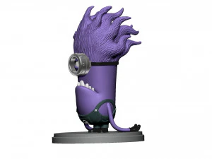 PURPLE MUTATED MINION FOR 3D PRINTING STL 3D Print Model