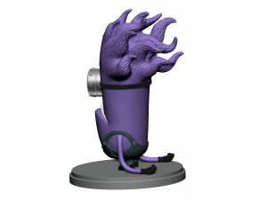 PURPLE MUTATED MINION FOR 3D PRINTING STL 3D प्रिंट मॉडल
